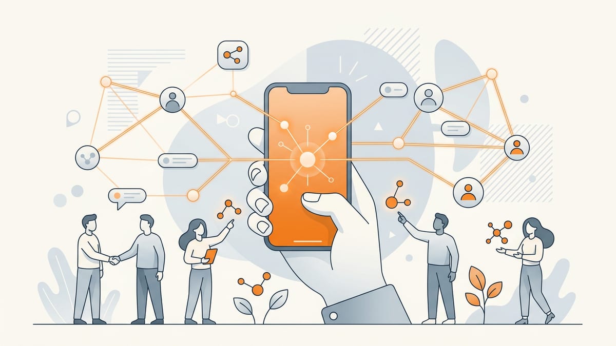 Application mobile pour gérer son réseau d'apporteurs