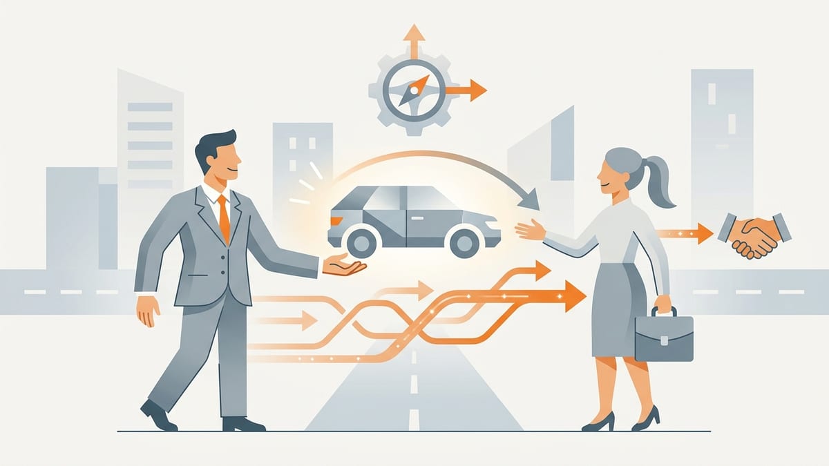 Apporteur d'affaires dans l'automobile