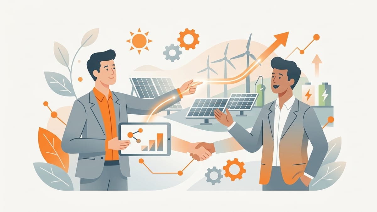 Apporteur d'affaires en photovoltaïque et énergie